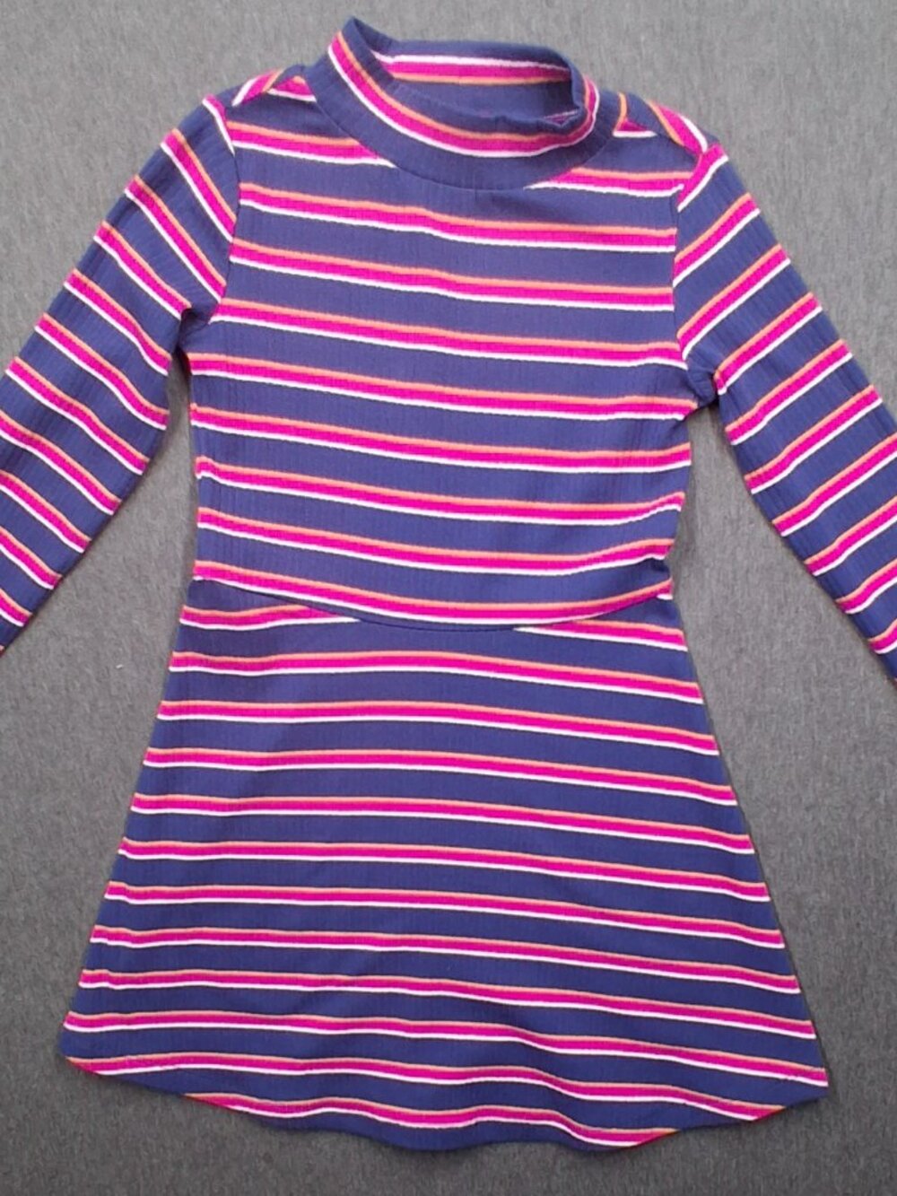 Carters girls dress size 6/6x magenta and blue New without tags